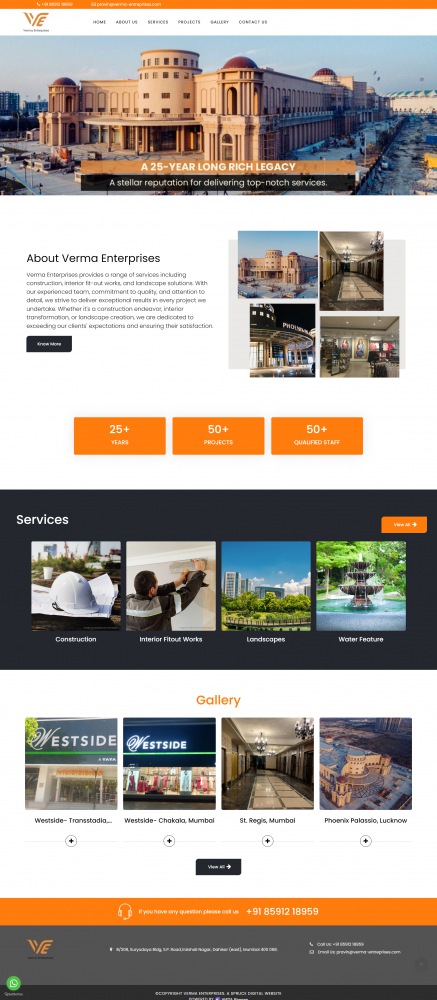 Website Home Page