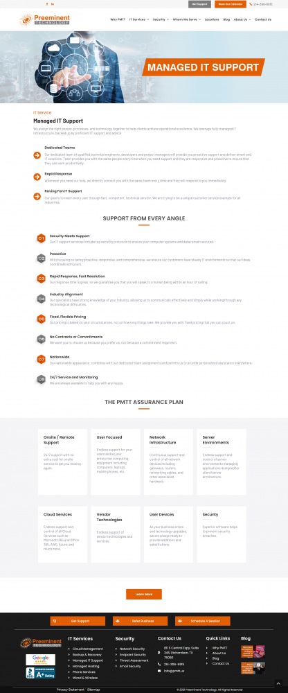 Website Service Page