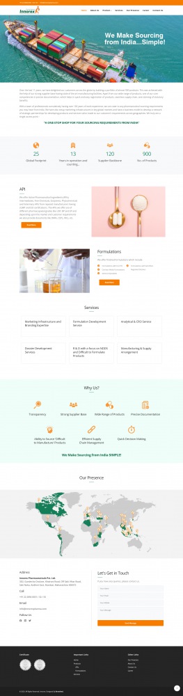 Website Home Page 